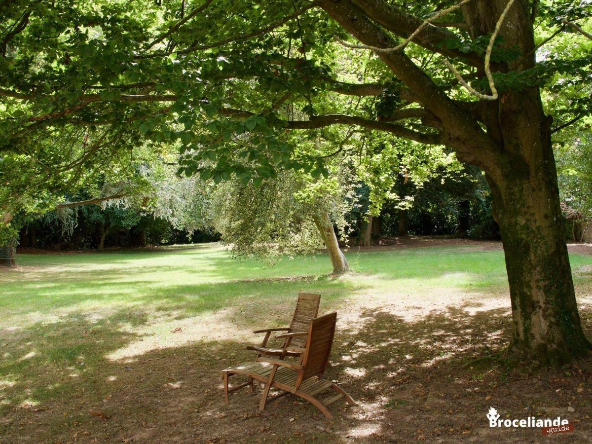 La Maison Rouge Broceliande Montauban-de-Bretagne Exterior foto