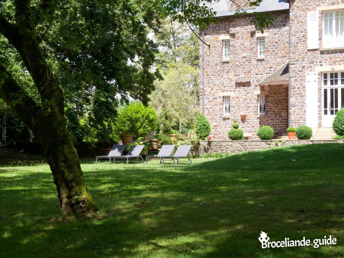 La Maison Rouge Broceliande Montauban-de-Bretagne Exterior foto