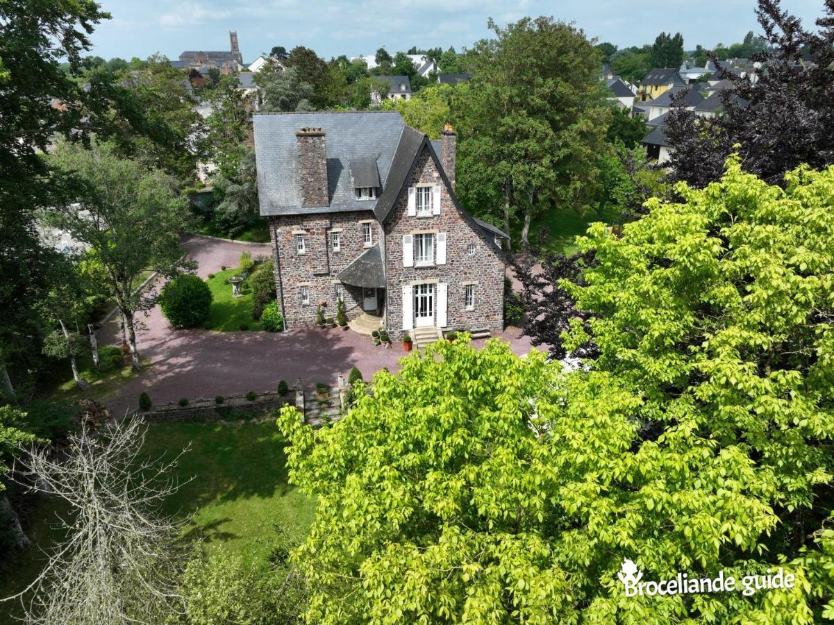 La Maison Rouge Broceliande Montauban-de-Bretagne Exterior foto